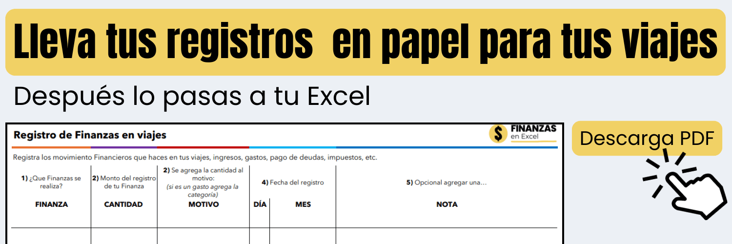 finanzas en papel viajes